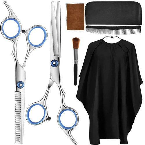 SOULIMA Scissors, razors, and sets – Hairdressing Scissors (2-Piece Set) + Accessories