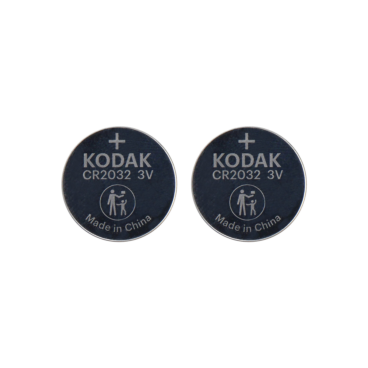 Orno Alkaline, coin-cell, and zinc-carbon – Kodak Max Lithium CR2032 Batteries, 2-pack