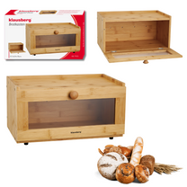 Klausberg Bread – Bamboo bread box, acrylic front, 35.5×24×18 cm, Klausberg, KB-7923 – image 10