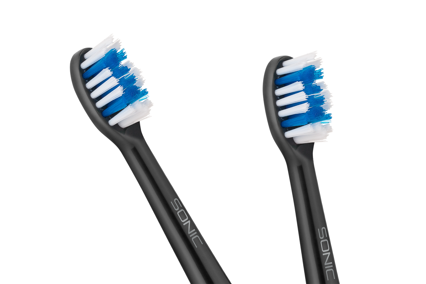 Teesa TEESA SONIC BLACK Hard Toothbrush Heads, Set – image 2