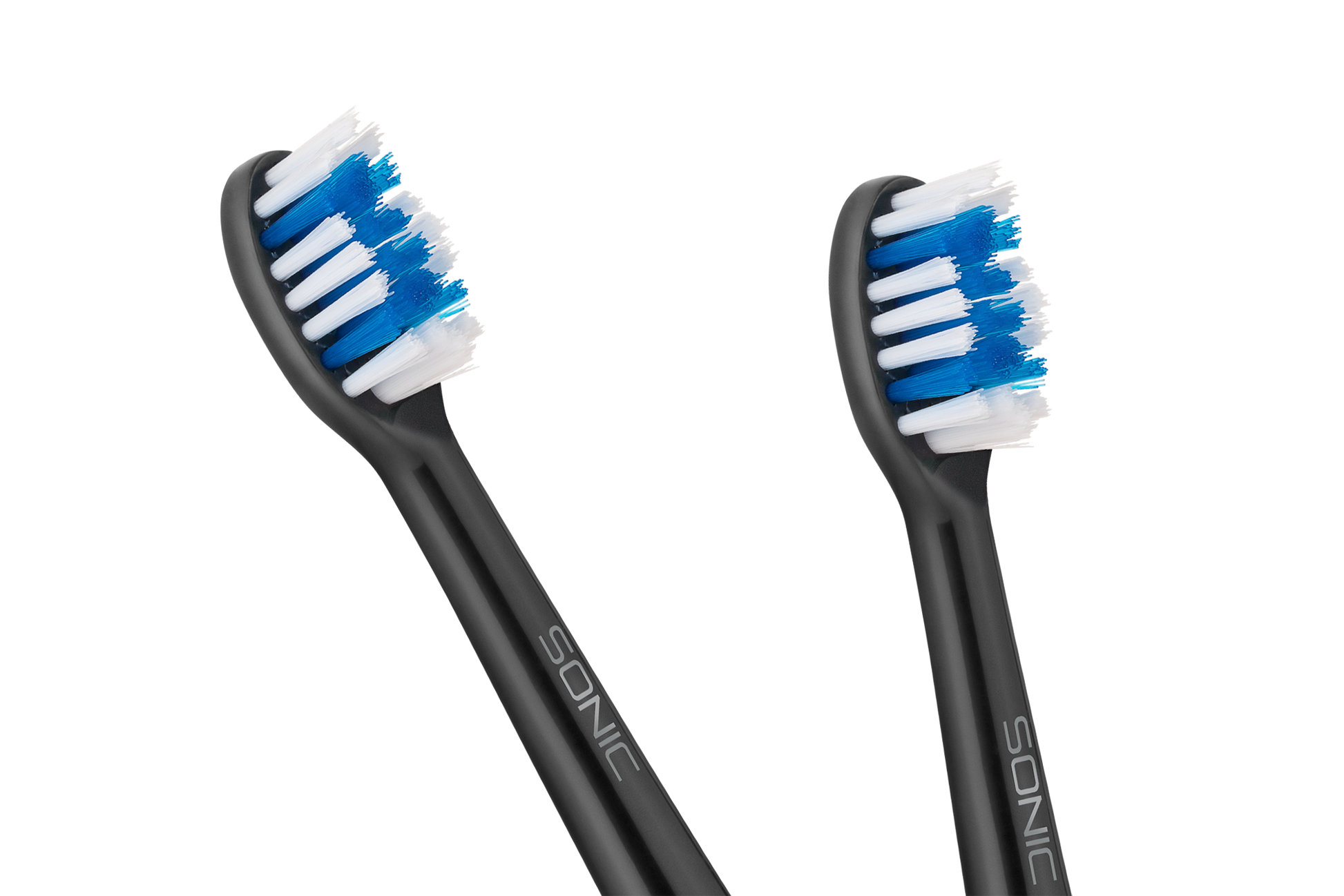 Teesa TEESA SONIC BLACK Hard Toothbrush Heads, Set – image 2