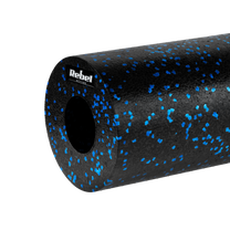 Rebel Massage roller, smooth foam roller, 15x30 cm, black and blue, EPP material, REBEL ACTIVE – image 4