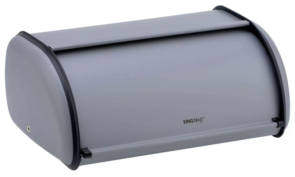 KINGHoff Bread Bags – Kinghoff Gray Steel Bread Box