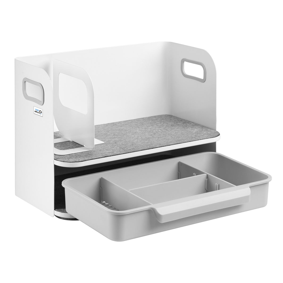 Ergo Office Ergo Office Desk Organizer with Drawer, White, max. 10 kg, ER-440 – image 3