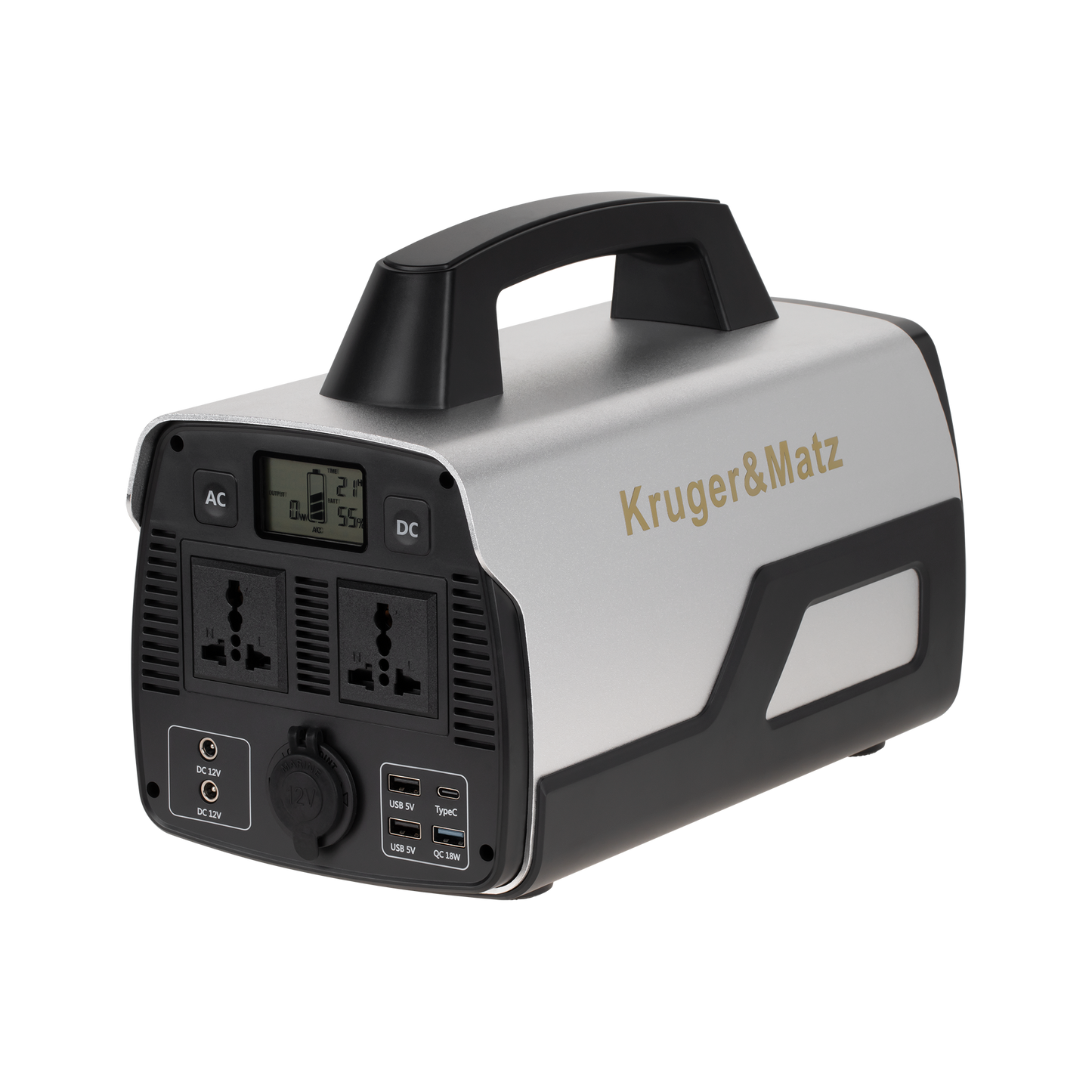Kruger&Matz Emergency and Portable Power Sources – 500W Portable Power Station