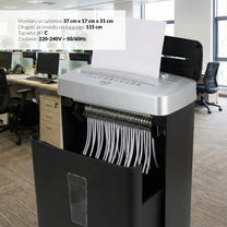 ADLER Paper Shredders, Laminators, and Supplies – AD 1037 Silver Paper Shredder – image 29