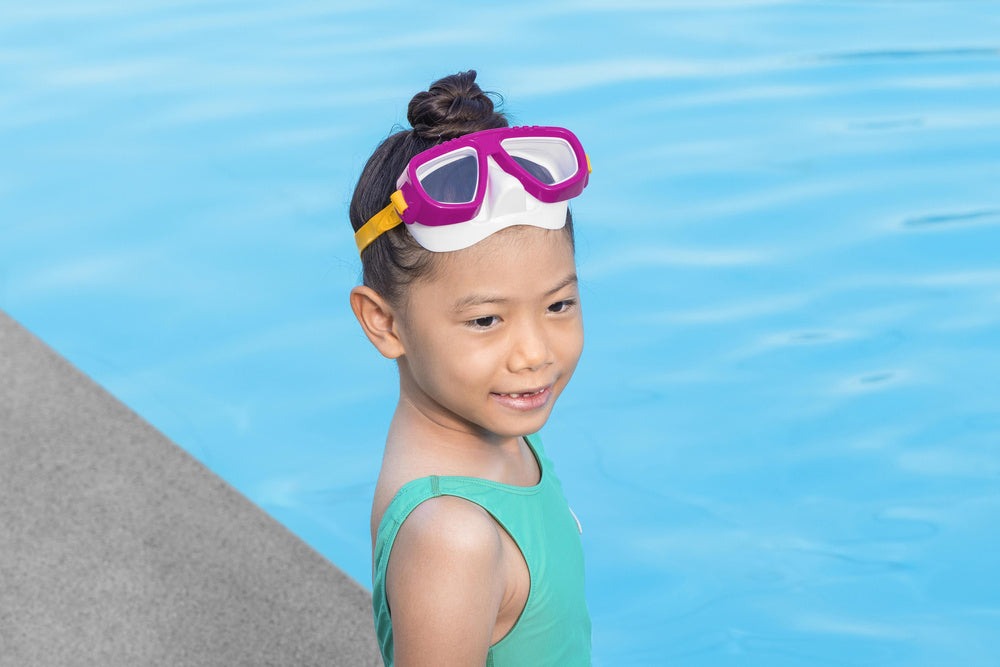 BESTWAY Swim caps, masks, fins, and – Bestway 22011 Pink Swimming Goggles – image 2