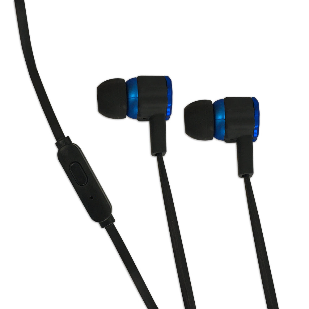 Esperanza EGH201B Esperanza In-Ear Headphones with Microphone, Gaming Viper, Black and Blue – image 2
