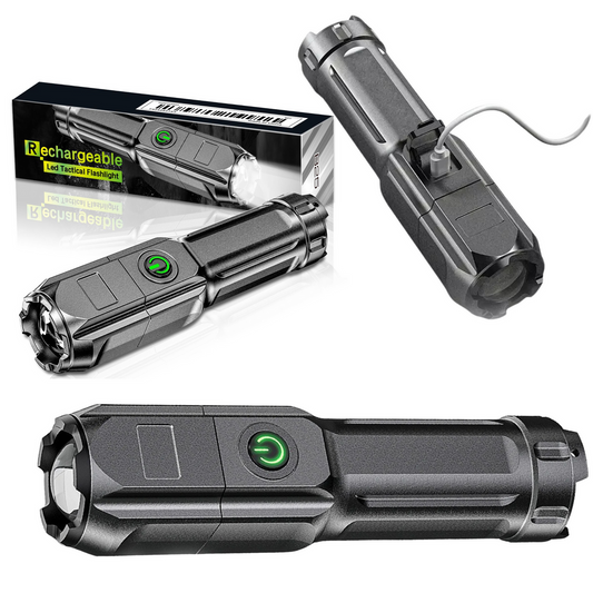 LEAN Waterproof Travel Pocket Flashlight with 3 Modes and an LED