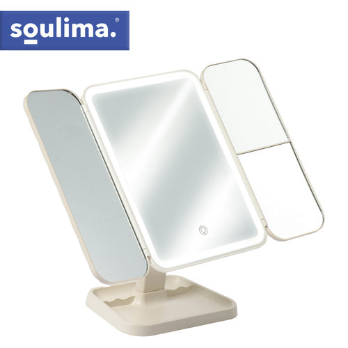 SOULIMA The remaining – Soulima 26952 Fold-Out LED Makeup Mirror – image 13