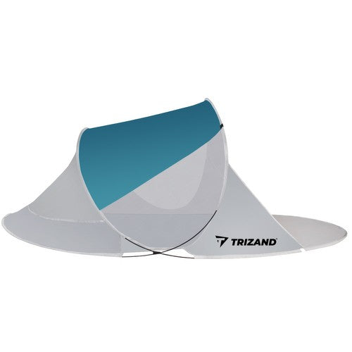 TRIZAND Tents, tarps – Beach Tent 220x120x90 cm - Turquoise and Gray – image 2