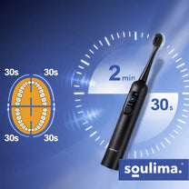 SOULIMA The remaining – Soulima 26851 Black Sonic Toothbrush – image 23