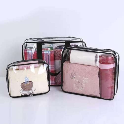 SOULIMA Cosmetics, trunks, containers, and – Soulima 21448 3-in-1 Clear Cosmetic Bag – image 5