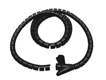 Maclean Maclean Cable Organizer/Cover, 25 mm x 2 m, Black, MCTV-676 B – image 2