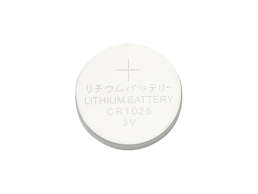Blow Alkaline, coin-cell, and – 59235# 3V CR1025 lithium battery, 30 mAh
