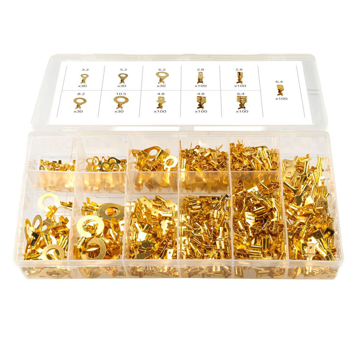AMiO Connectors, automotive connector set, 750 pcs. amio-03032