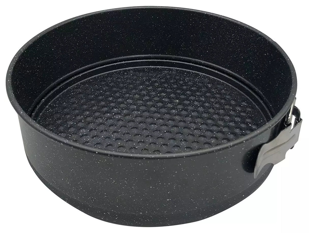 KINGHoff Baking Sheets – Kinghoff cake pan, black marbled, 26 cm diameter