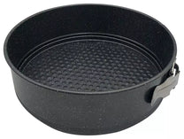 KINGHoff Baking Sheets – Kinghoff cake pan, black marbled, 26 cm diameter