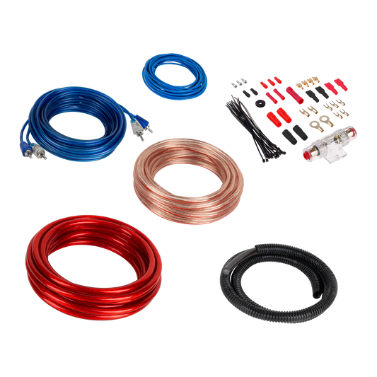Kruger&Matz Cable Sets for Amplifiers – Mounting Kit for Kruger&amp;Matz Amplifiers; KM0010