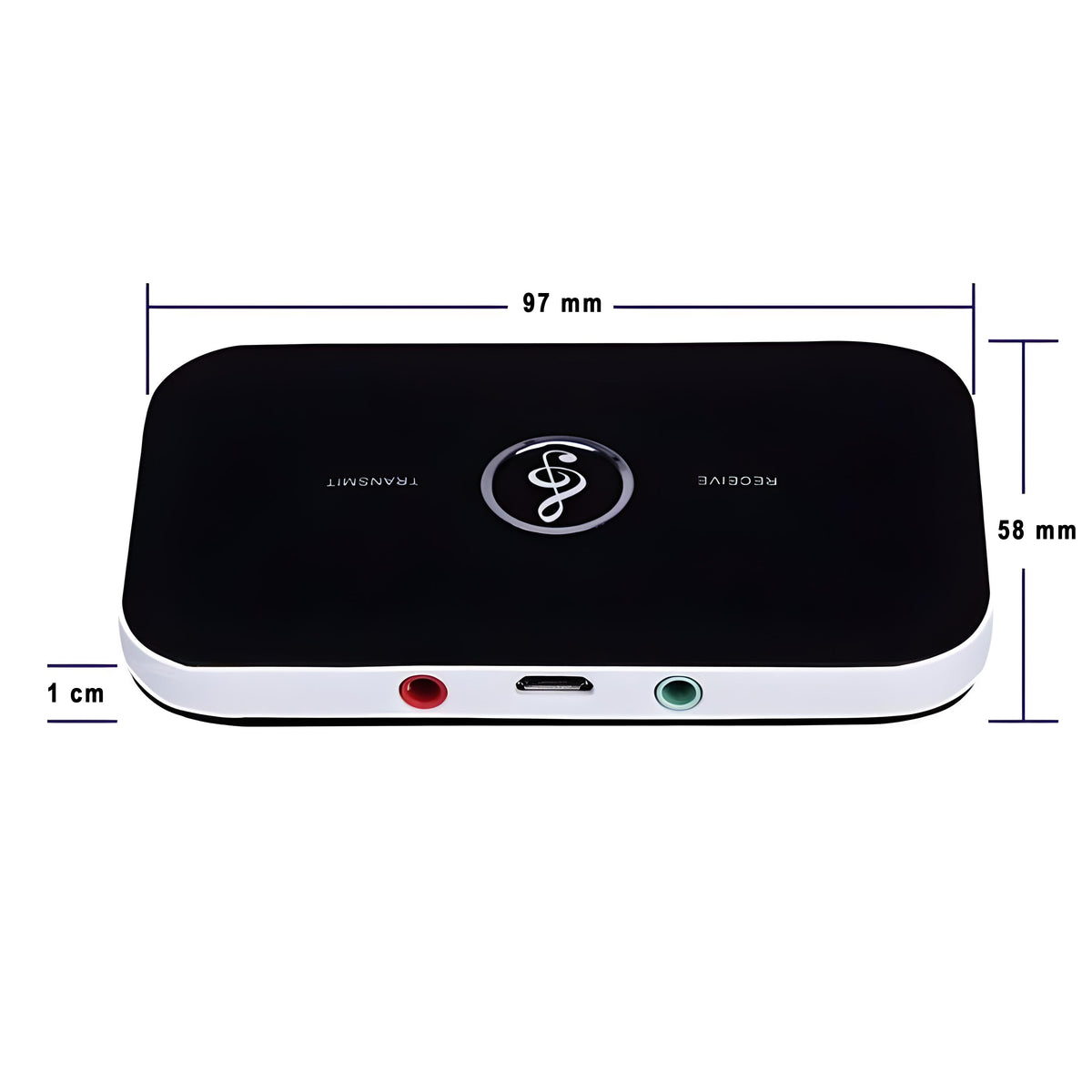 RTO The – Bluetooth Transmitter/Receiver Adapter + Rectangular Transmitter with Nutka E062 – image 4