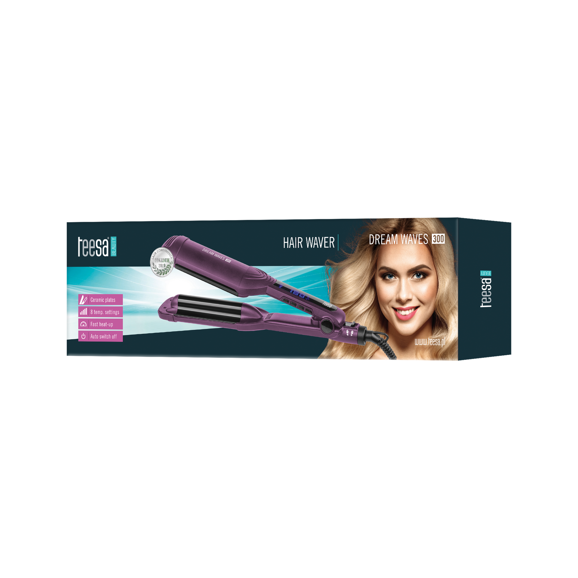 Teesa Hair Curlers – DREAM WAVES 300 Hair Waver – image 5