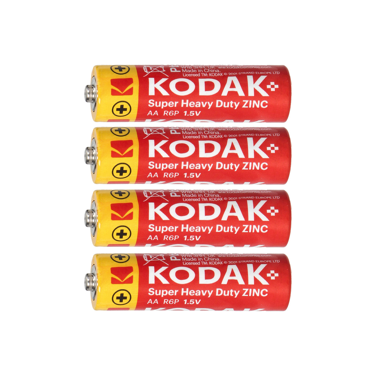Orno Alkaline – Kodak ZINC Super Heavy Duty AA LR6 Batteries, 4-pack – image 2