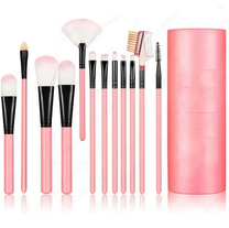 ATL Makeup Accessories – AG92M 12-Piece Brush Set, Pink – image 2