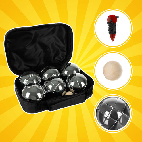 KRUZZEL The remaining – Boule Set: 6 Balls + Carrying Case 23440 – image 3