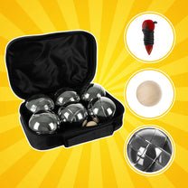 KRUZZEL The remaining – Boule Set: 6 Balls + Carrying Case 23440 – image 3