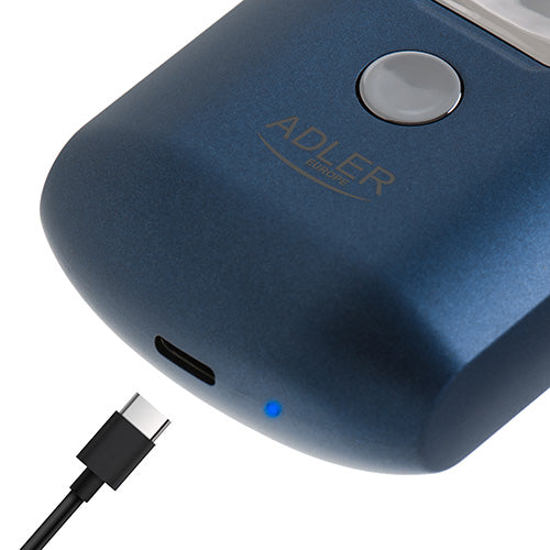 ADLER Shavers – AD 2937 Travel Shaver with 2 Heads and USB – image 4