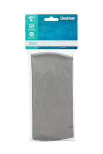 BESTWAY Swim caps, masks, fins – Bestway 26006 Silver Silicone Swim Cap – image 2