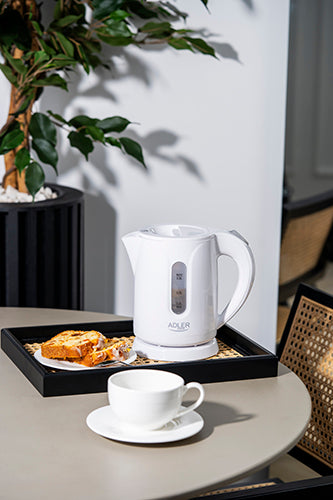 ADLER Electric kettles – AD 1371 white 0.8-liter plastic kettle – image 9
