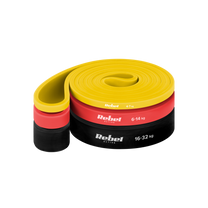 Rebel Latex Exercise Band Set - Power Band PLs-1, 4-32 kg, 3 bands, REBEL ACTIVE