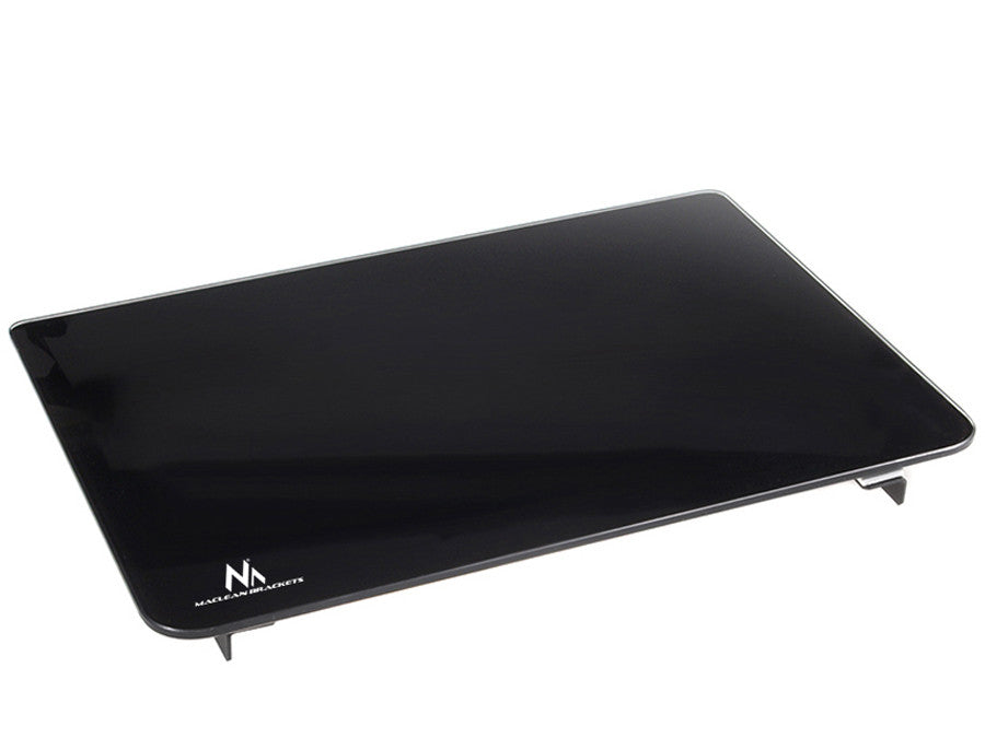 Maclean Maclean Wall Shelf, tempered glass surface, max. 8 kg, for a set-top box, MC-629