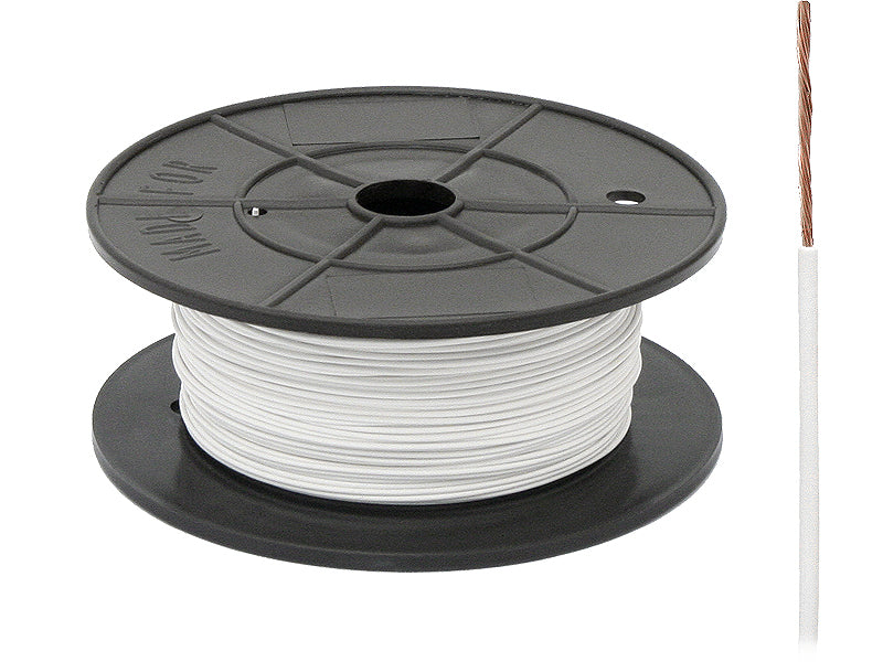 Blow Installation Cables – 73-005# FLRY-A wire, 0.22, white, 100 mb