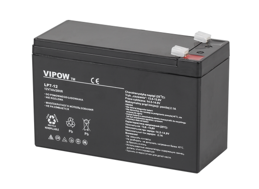 Vipow Gel batteries – VIPOW 12V 7.0Ah Gel Battery