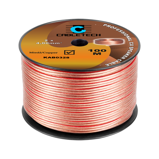 Cabletech Speaker Cables – 4mm speaker cable