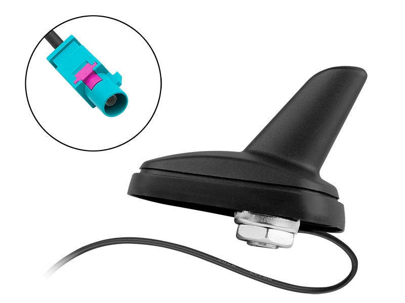 Blow 22-688# Shark Car Antenna for Renault/Citroën, Fakra for Toyota, 1 m, AM/FM
