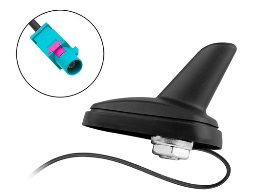 Blow 22-688# Shark Car Antenna for Renault/Citroën, Fakra for Toyota, 1 m, AM/FM