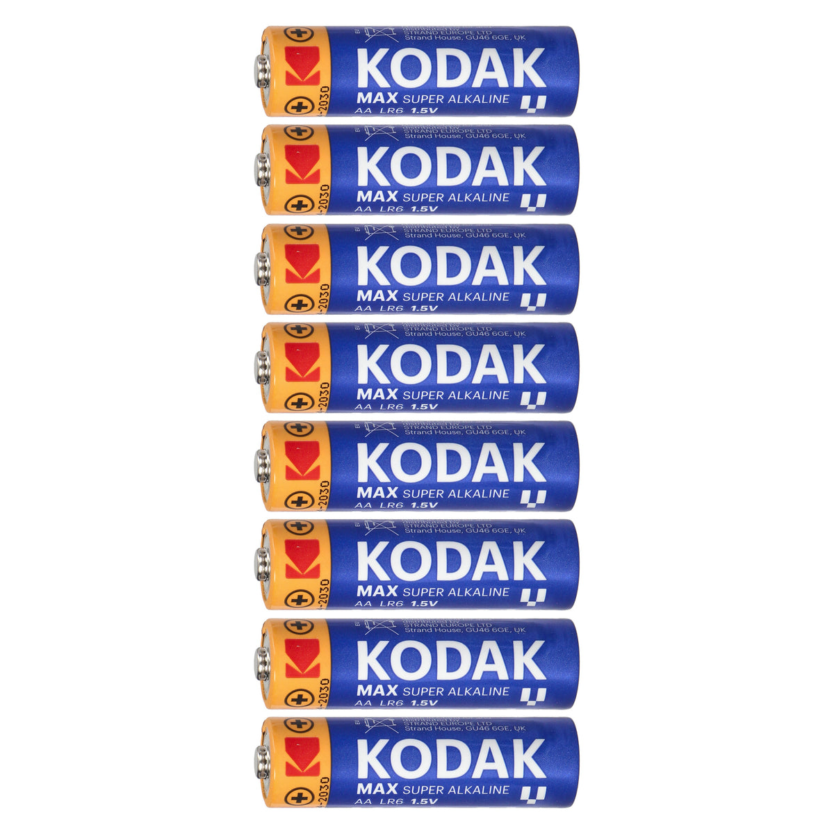 Orno Alkaline, coin-cell, and – Kodak MAX Alkaline AA LR6 Batteries, 4+4-pack – image 2