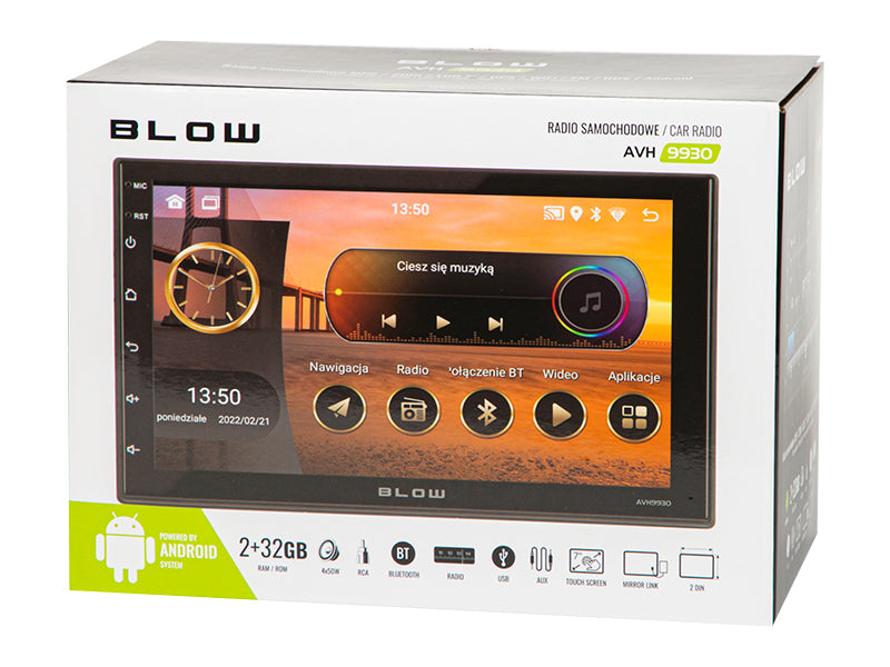 Blow Car stereos – 78-320# AVH-9930 2-DIN 7" Android GPS Car Stereo – image 10