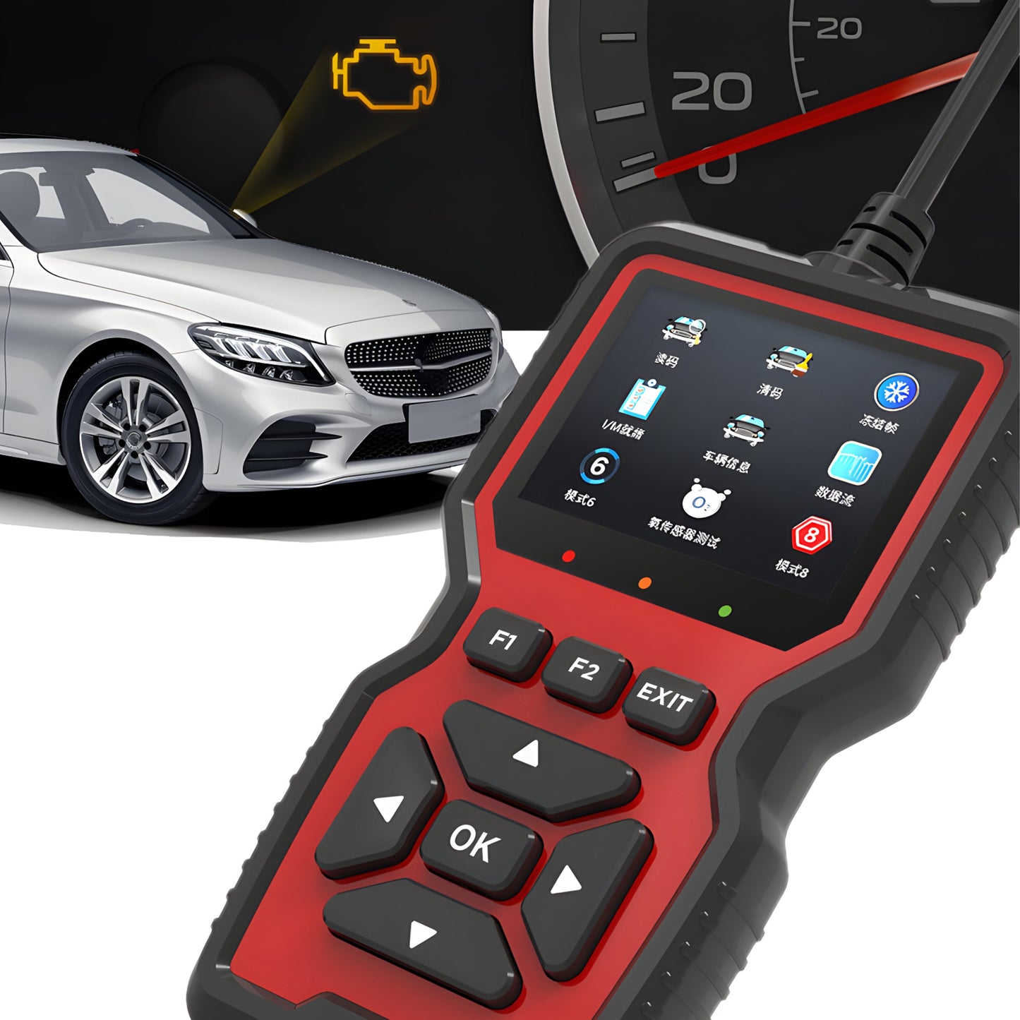 RTO Cosmetics, trunks – Universal OBD2 Diagnostic Tester, Scanner, and Car Computer – image 2