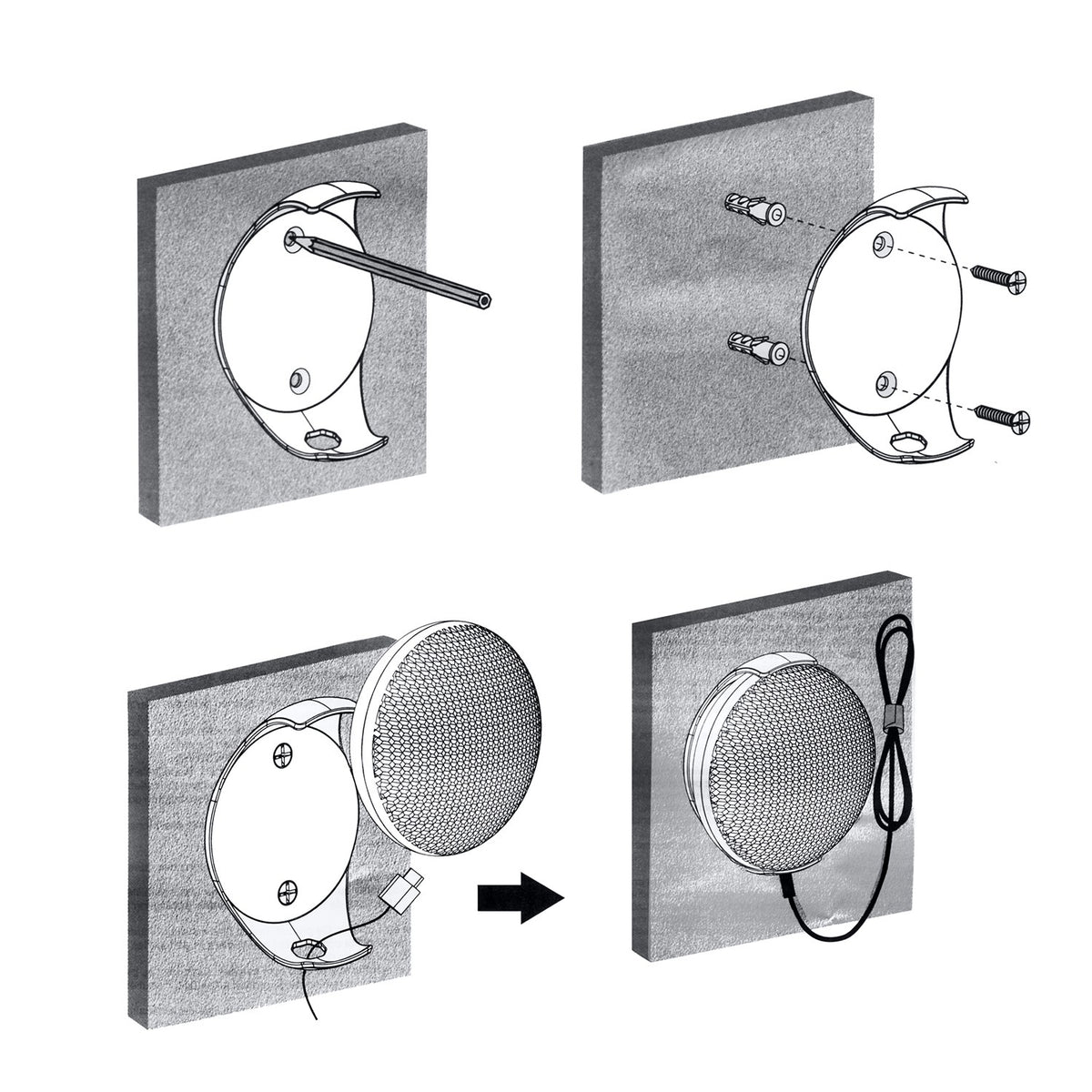 Maclean Speaker Mounts – Maclean Wall Mount for Google Home Mini, MC-842 – image 5