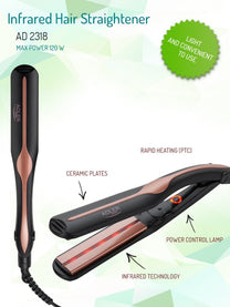 ADLER Hair Straighteners – AD 2318 Infrared Hair Straightener – image 17