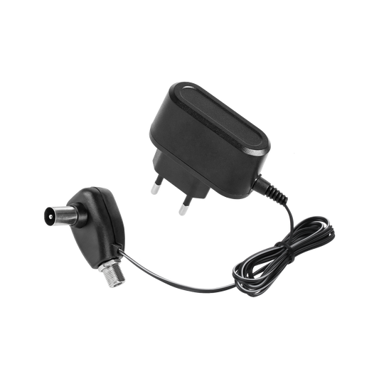 LP Switching, industrial – Electronic antenna power supply with an "F" connector