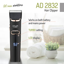 ADLER Hair Clippers – AD 2832 Hair Clipper with Ceramic Blade – image 14