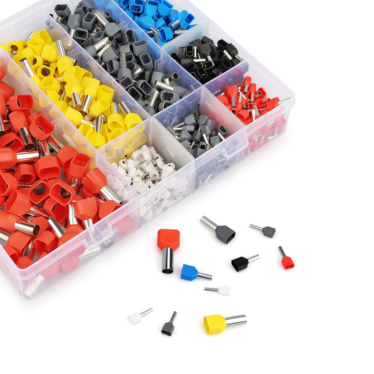 EUROKOMP The remaining – Set of double-insulated cable terminations, 750 pcs. E6353 – image 2