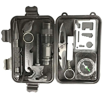 ATL Survival (gloves, fire starters, belts – AG772A 10-in-1 Survival Essentials Kit