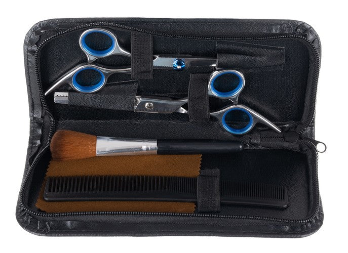 SOULIMA Scissors, razors, and sets – Hairdressing Scissors (2-Piece Set) + Accessories – image 3