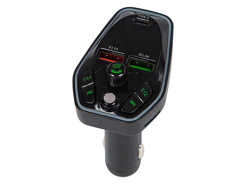 Blow Transmitters – 74-195# T-05 RGB Bluetooth FM Transmitter – image 3